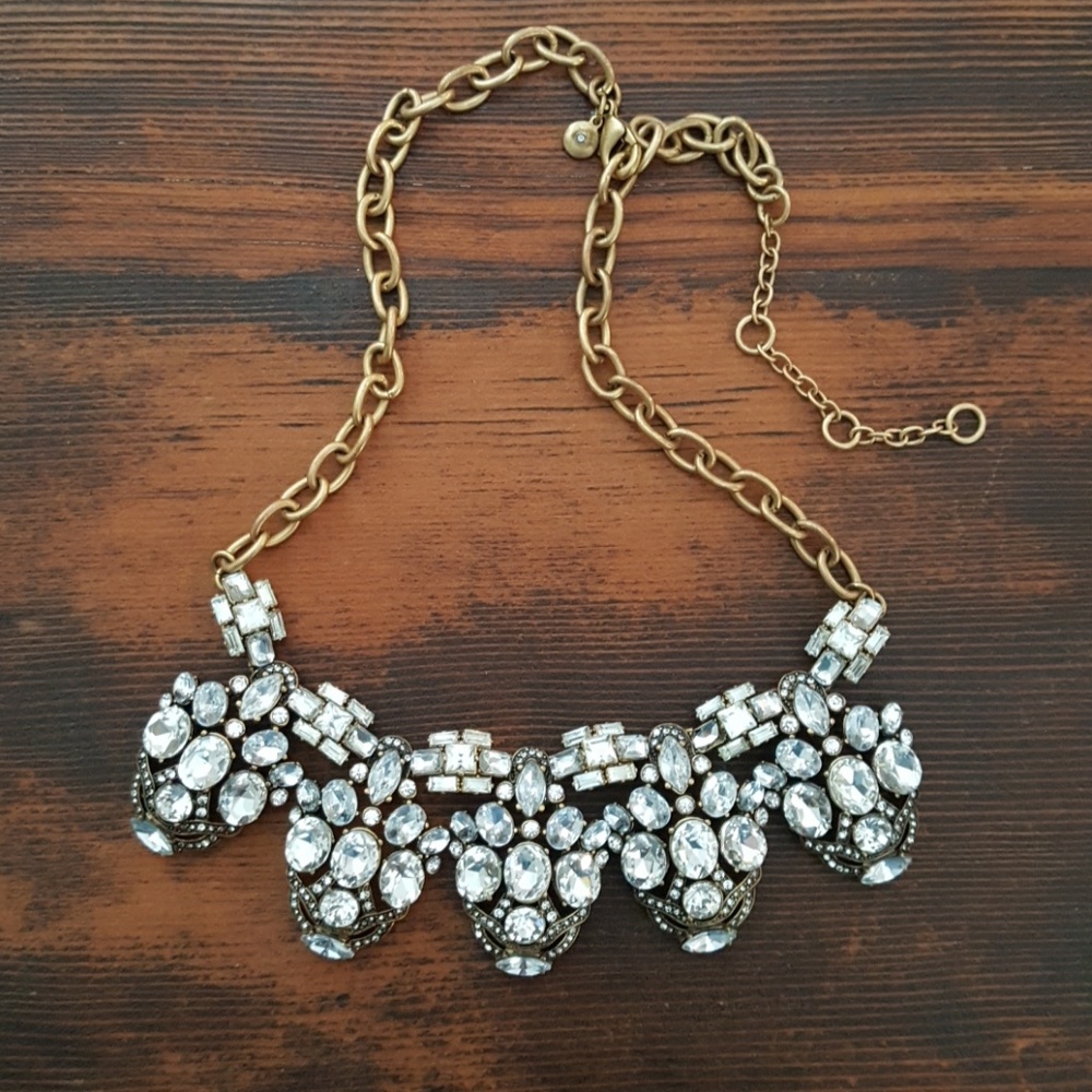 J CREW crystal necklace